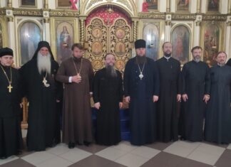 Одликовање архимандрита Луке Бабића