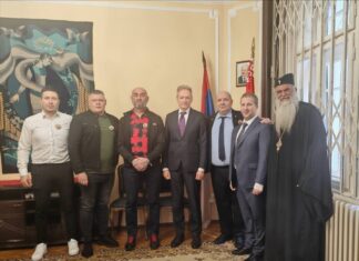Братски сусрет у Амбасади Белорусије у Београду